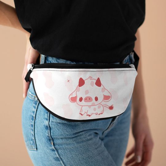 Discover Strawberry Cow Fanny Pack