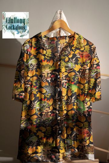 Discover Frog and Toad Hawaiian shirt
