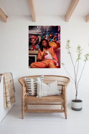 Discover J Cole Canvas Wall Art Poster