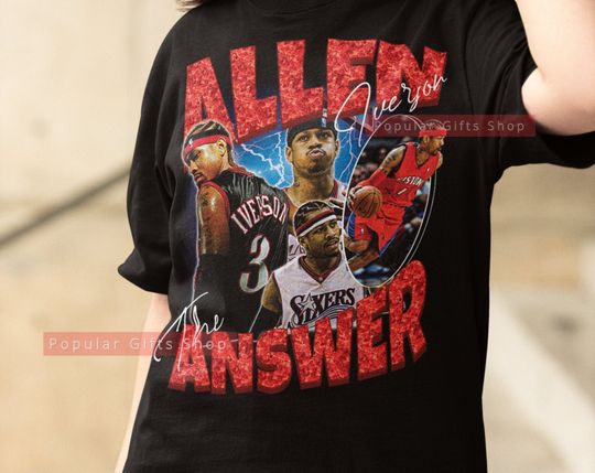 Discover Allen Iverson Vintage Unisex Shirt, Vintage Allen Iverson Shirt