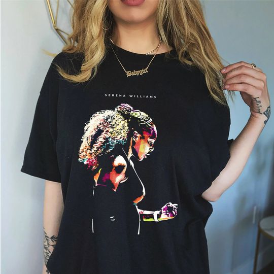Discover Serena Williams Goat Shirt