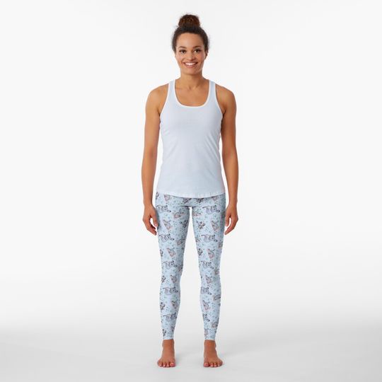 Discover Blue Koalas Leggings