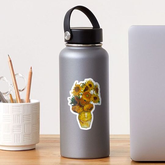 Discover sunflowers Sticker