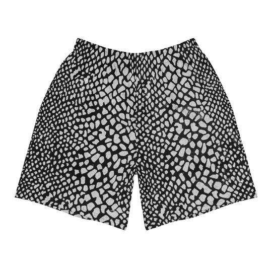 Discover Mens Board Shorts - Black Snake Skin
