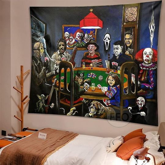 Discover The Horror Scary Movie Tapestry