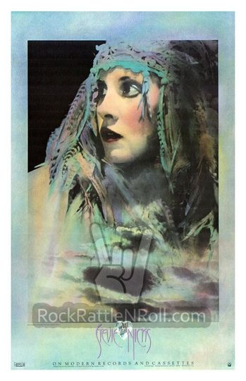 Discover STEVIE NICKS 1982 Wild At LP Promo Poster
