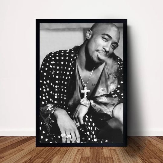 Discover Tupac 2Pac Music Poster Canvas Wall Art