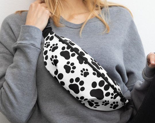 Discover Paw fanny pack