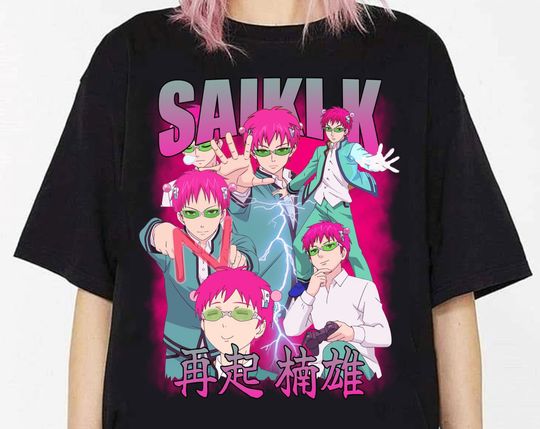 Discover Saiki Kusuo Shirt, Japanese Anime, Saiki K T-shirt