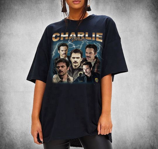 Discover Charlie swan t shirt vintage tee billy burke t-shirt