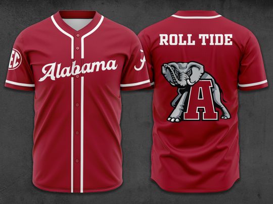 Discover Alabama Baseball Jersey