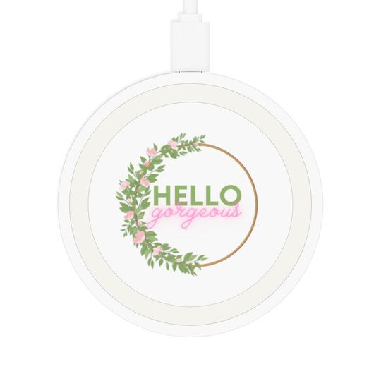 Discover Hello Gorgeous Quake Wireless Charging Pad, Cell Phone Wireless Charging Pad