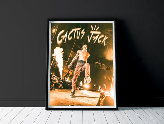 Discover Travis Scott Aesthetic Poster