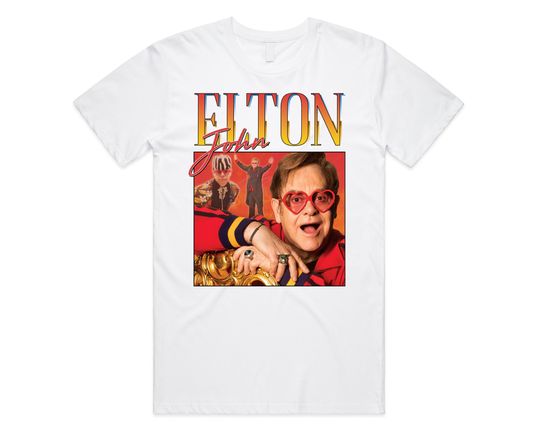 Discover Elton John Homage Jumper T-Shirt