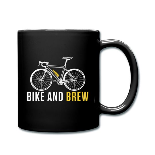 Discover Mountain Bike and Motorcycle Coffee Mug