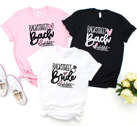 Discover Backstreet Boys theme Bachelorette party shirts