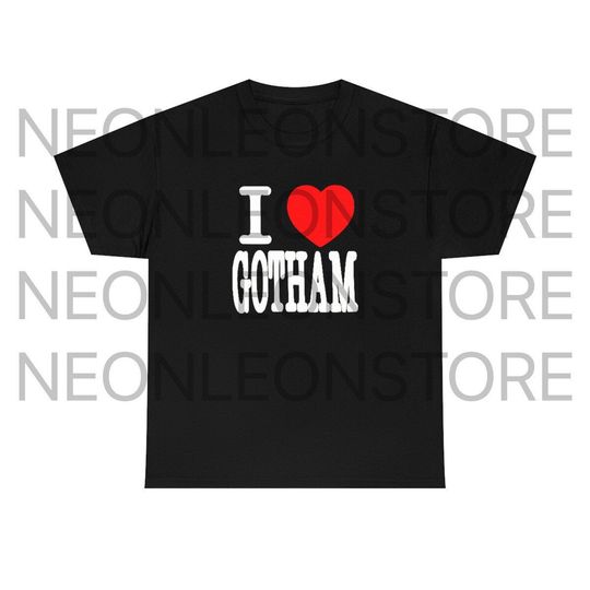Discover I Love Gotham Number Nine Tee