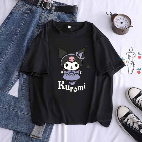 Discover Kawaii Kuromi T Shirt, Anime Tee Shirt