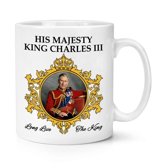 Discover King Charles III 2022 Mug Cup Commemorative Gift His Majesty
