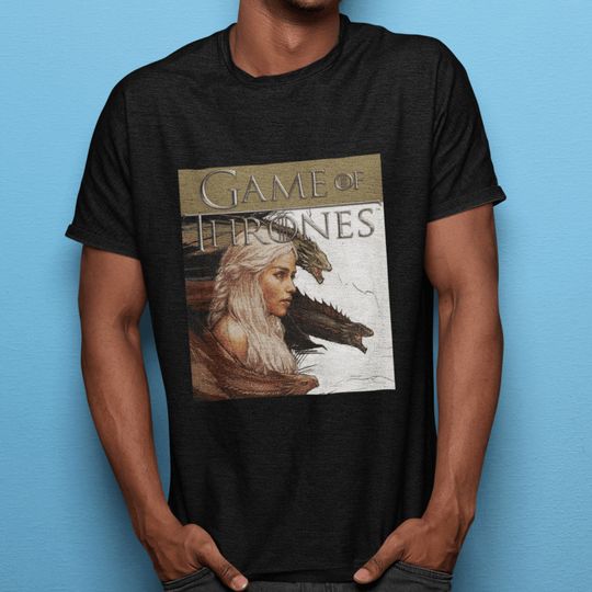 Discover Game of Thrones T-Shirt / Mother Of Dragons / GOT Cast / Daenerys and Dragons