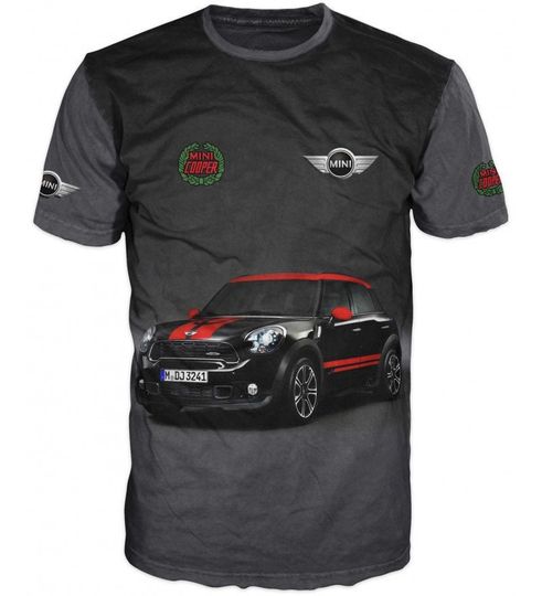 Discover Mini Cooper 3D full Printed Fashion Tshirt