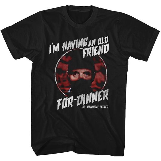 Discover Silence of the Lambs Friend For Dinner T-Shirt