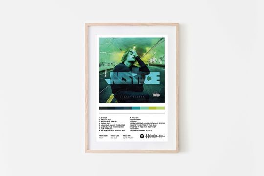 Discover Justin Bieber Justice Album Poster