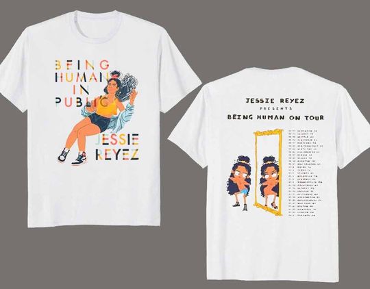 Discover Jessie Reyez Being Human in Public On Tour 2022 T-Shirt