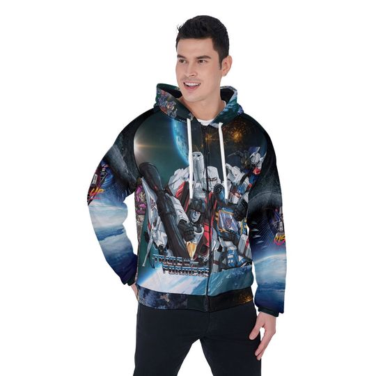 Discover Mens Decepticons Transformers Zip Up Hoodie