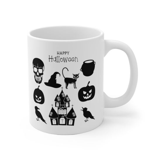 Discover Happy Halloween Mug