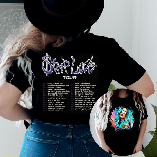 Discover Karol G Shirt, Karol G Strip Love 2022 T Shirt