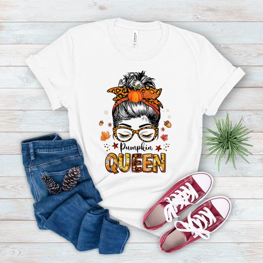 Discover Pumpkin Queen Fall Shirt