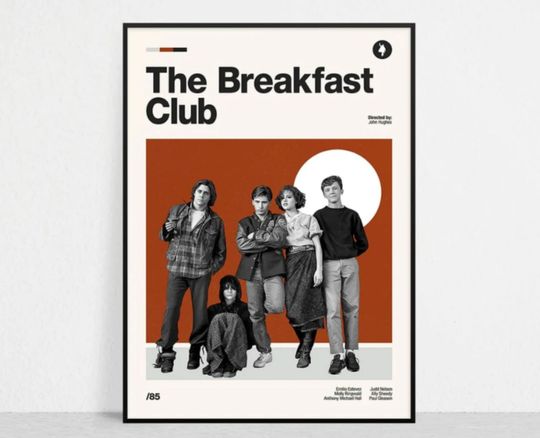 Discover THE BREAKFAST CLUB  Movie Poster