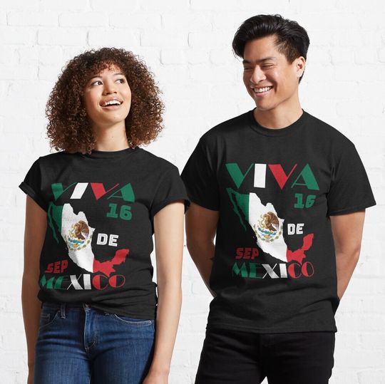 Discover Mexico independence day t-shirt