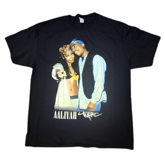 Discover Aaliyah and 2pac T-Shirt
