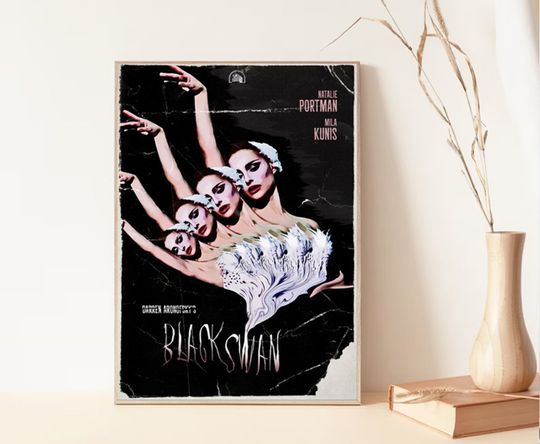 Discover Black Swan Vintage Movie Poster