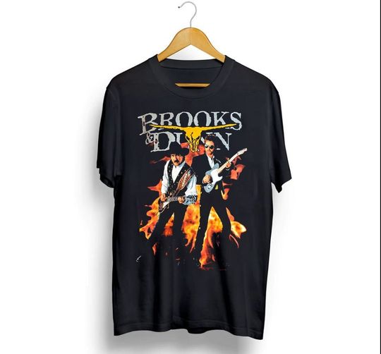 Discover Brooks And Dunn TShirt, Vintage Country Concert Unisex T Shirt