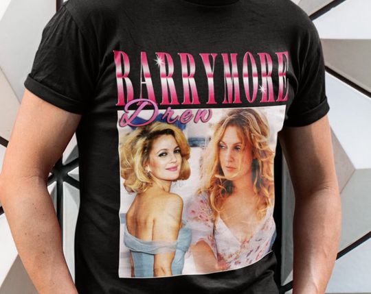 Discover Drew Barrymore T-shirt Vintage 90s Style, Drew Barrymore Shirt Birthday Gift Shirt Present