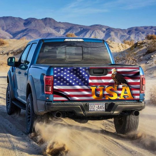 Discover Proud American Truck Bed Decal