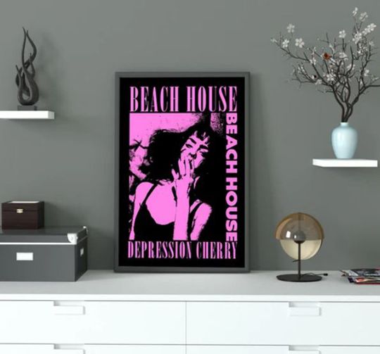 Discover Beach House Depression Cherry Poster