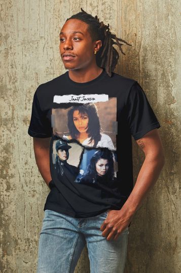 Discover Janet Jackson Torn paper shirt