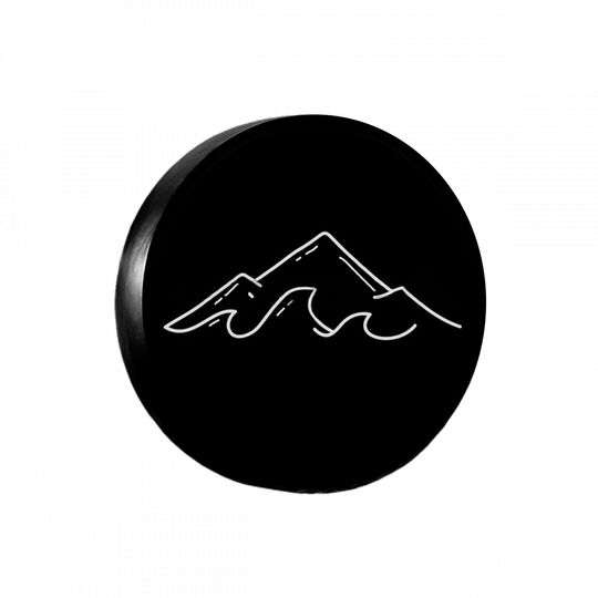 Discover Ocean Wave Tire Cover, Mountain Tire Cover