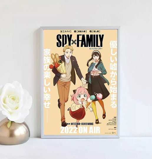 Discover Spy x Family Anime Poster