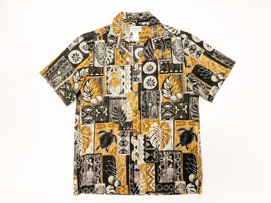 Discover Mens Cotton Button Down Aloha Shirt-