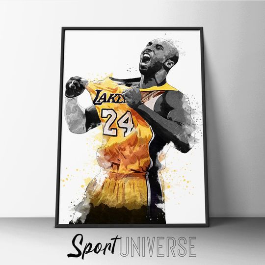 Discover Kobe Bryant poster Kobe Bryant Premium Matte Vertical Posters