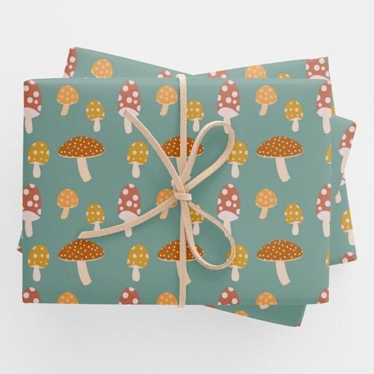 Discover Mushroom Gift Wrapping Paper