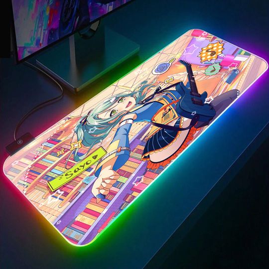 Discover Anime LED RGB Mouse Pads