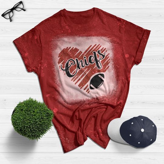 Discover Chiefs Bleached 3D T Shirt