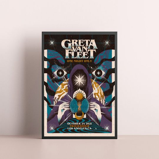 Discover Greta Van Fleet 2022 Premium Matte Vertical Posters