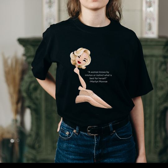 Discover Marilyn Monroe Shirt, Vintage T-shirt